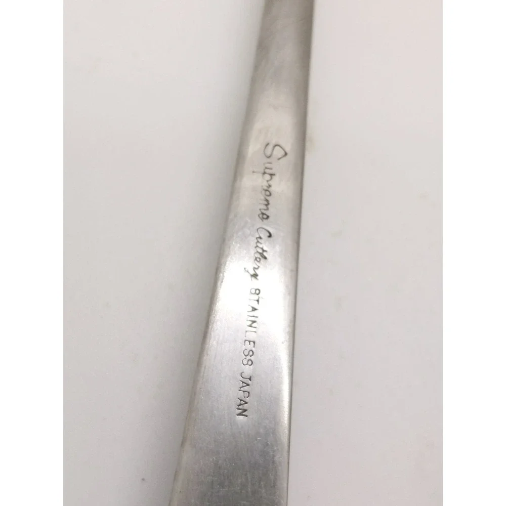 Towle Supreme Cutlery Stainless LIBERTY BELL Long Ice Tea Spoons Lot Set 7 Japan